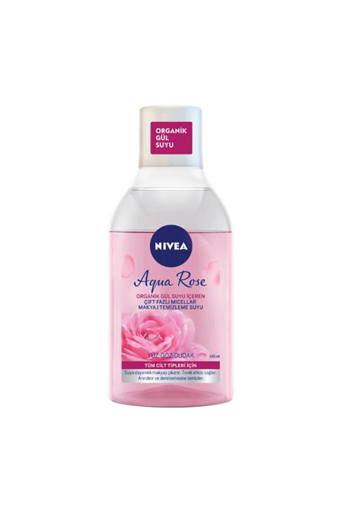 Nivea Micellair Gül Suyu Içeren Çift Fazlı Makyaj Temizleme Suyu 400 Ml
