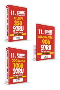 ÇAPA YAYINLARI 11.Sınıf Matematik Ve Coğrafya Soru Bankası Seti