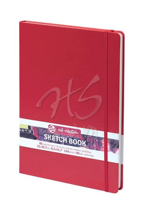 Art Creation Talens Sketch Book 21x29,7cm Kırmızı