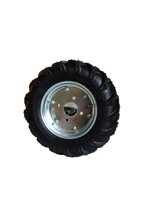 TarımGaraj Tubeless Sac Jantlı Havalı Çapa Makine Tekerleği 50 Mm
