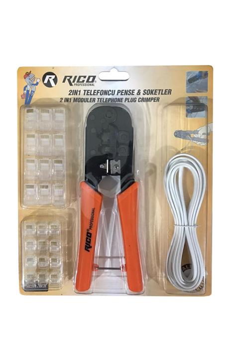 Rico Bilgisayarcı Jack Pensesi Ağ Ethernet Kablo Rj45 Rj11