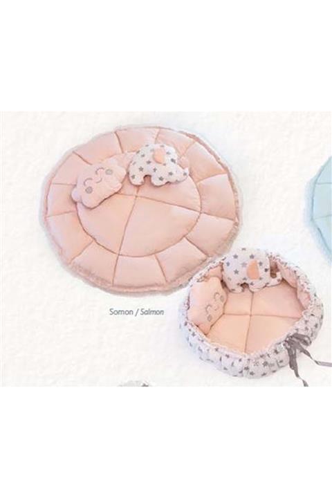 Bibaby Bebek Oyun Minderi - - Pudra - 0 - Ay - 69088-23254