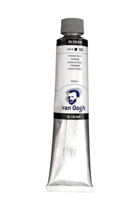 Talens Van Gogh Yağlı Boya 200 ml 105 Titanium White