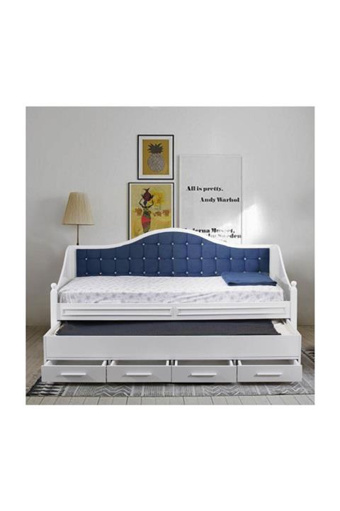 Setay Eymen Yavrulu Yatak Mavi