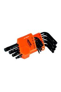 Rico Rc3199 9 Parça Torx Uçlu Kısa Allen Alyan Anahtarı Takımı