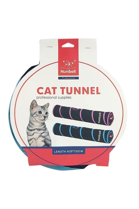 Nunbell Tek Yönlü Kedi Tüneli