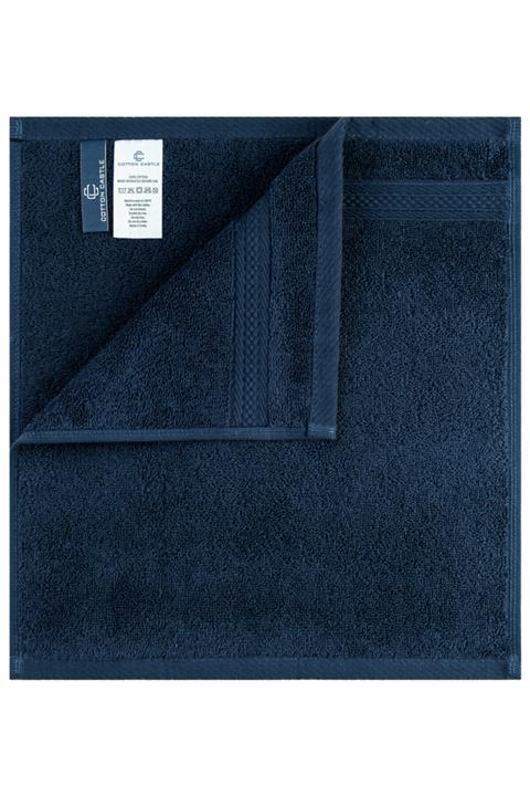 TURKUAZ %100 Pamuk Mutfak Havlusu Kurulama Bezi El Ve Misafir Havlusu 1 Adet 33×33 Lacivert Havlu