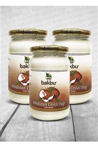 Bakbu Hindistan Cevizi Yağı 320 ml 3 Lü