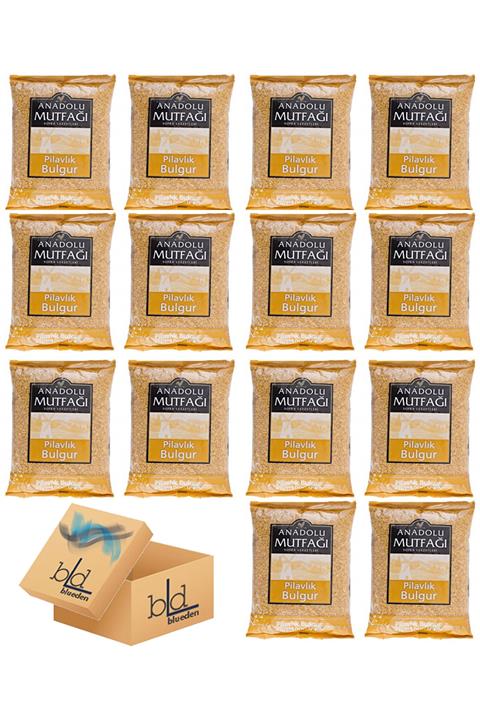 Blueden Anadolu Mutfağı Pilavlık Bulgur 1kg X 14 Adet