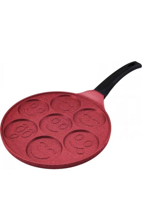 Nehir Döküm Gülenyüz Krep Pankek Tavası 27cm