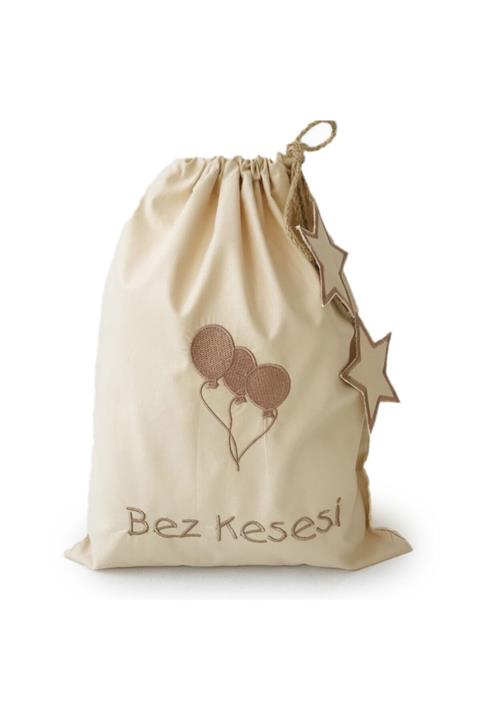 Atölye Eda Nakışlı Bez Kesesi