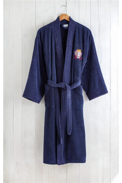 Marie Claire Elliot Lacivert  Pamuk Erkek Bornoz L