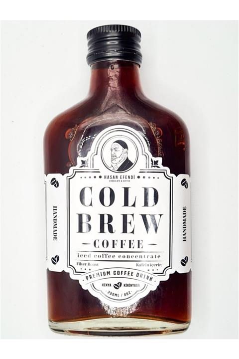 a gold hasan efendi cold brew coffee Hasan Efendi Cold Brew Coffee 200 Ml