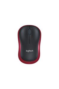 logitech Mouse Kablosuz 2.4 Ghz M185 Kırmızı