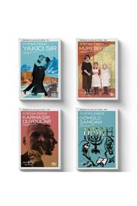 İş Bankası Kültür Yayınları Stefan Zweig Seti 4 Kitap - Yakıcı Sır - Gömülü Şamdan - Mürebbiye - Karmaşık Duygular