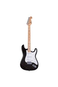 SX Sst Stratocaster Elektro Gitar (Trans Black)