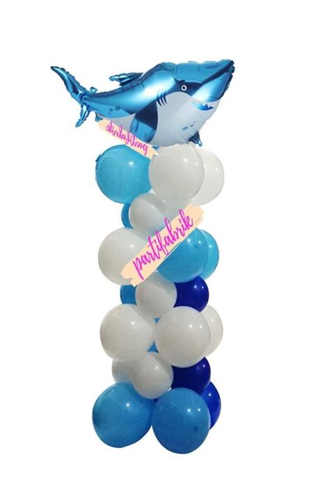 Partifabrik Baby Shark Temalı Balon Sütunu Stand