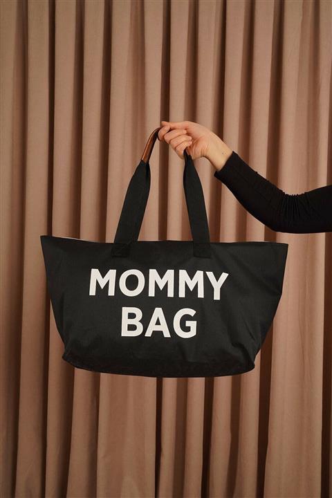 Vk&Vk Mommy Bag Siyah Çanta - Anne Bebek Bakım Çantası