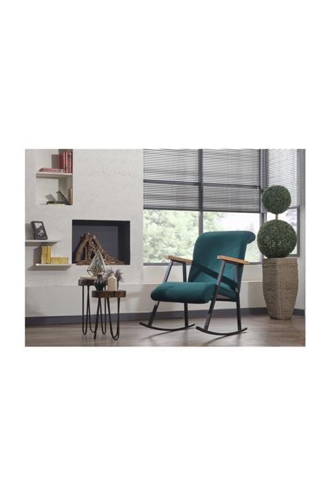 Pafu Yoka Sallanır Koltuk - Petrol