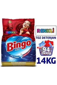 Bingo Matik Toz Çamaşır Deterjanı 7 kg Renkli 2'li