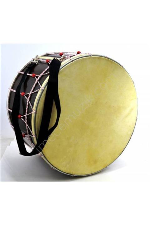 İMECE Asma Davul Kontraplak Ip Gergili 45 Cm Hayvan Deri