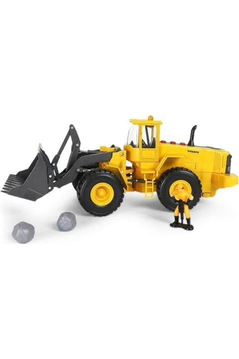 sunman oyuncak 1:32 Sesli Ve Işıklı Volvo Dozer 33 Cm. Büyüklüğündeki Araç