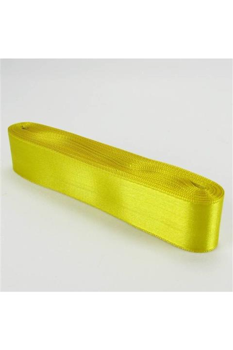 Partivitrini Sarı Saten Kurdela 3 Cm. X 10 Metre