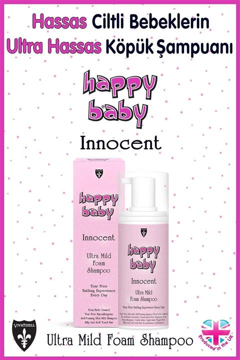 Happy Baby Innocent Yeni Doğan Köpük Şampuanı 150 Ml
