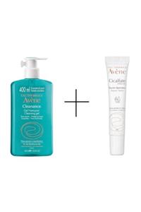 Avene Cleanance Gel Nettoyant Temizleme Jeli 400 M + Baume Levres Dudak Bakım Balmı 10 Ml