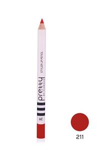 Flormar Dudak Kalemi - Pretty By Flormar Styler Lipliner 211 Scarlet 8690604469833