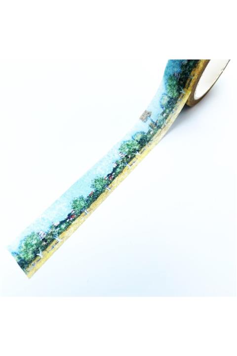 YEŞİL KIRTASİYE Ağaç Tasarımlı Desenli Bant