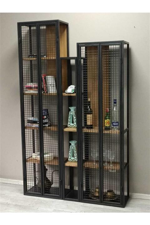 karınca tasarım Kafes Kapaklı Kitaplık