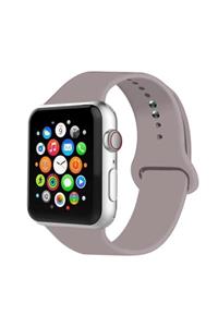 Cimricik Apple Watch Kordon 2 3 4 5 Seri 42 Mm Ve 44 Mm Uyumlu Silikon Kordon Kayış