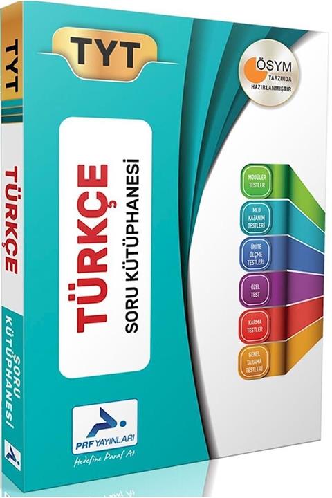 paraf yayınları Paraf Tyt Türkçe Soru Kütüphanesi