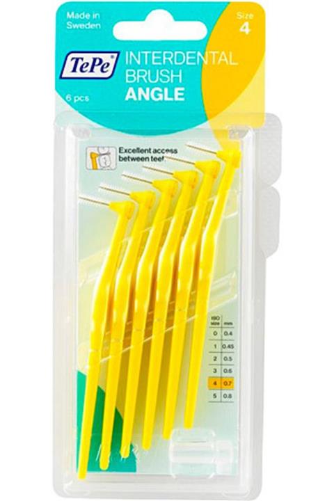 TePe Interdental Brush Arayüz Fırçası Sarı 0.7 Mm 6 Lı