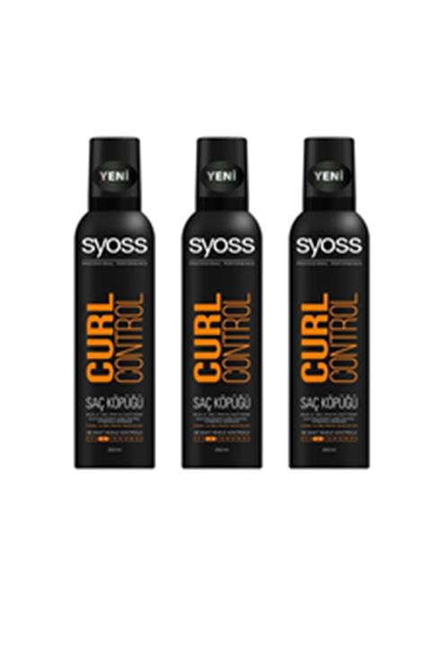Syoss Curl Control- Bukle Belirginleştirici Köpük 250 Ml X 3adet