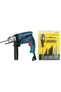 Bosch Gsb 13 Re 600 W Darbeli Matkap + 27 Parça Matkap Ucu Ve Vidalama Ucu Seti