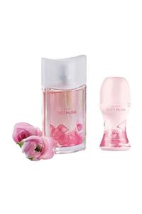 AVON Edt Parfüm Ve Roll On Seti Soft Musk 50ml