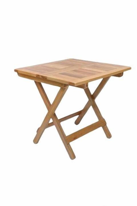 DMR Masa Ahşap Katlanır Bahçe Mutfak Balkon Kafe Masası