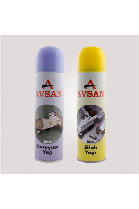 Avsan Silah Yağı Ve Koruyucu Yağ 2'si 1 Arada