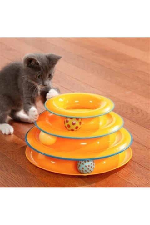 DİVAPORT 3 Katlı Kedi Oyuncağı
