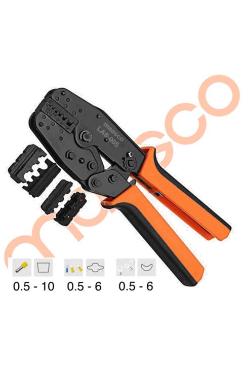 Mas maasco T-007A Yac-5 + YYT-7 Yüksük İzole SKP pabuç Değiştirebilir Çeneli