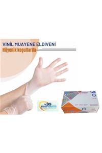 VİPER Vinil Pudrasız Muayene Eldiveni Large 100 Adet