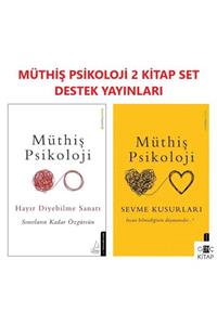 Destek Yayınları Müthiş Psikoloji 2 Kitap Set Hayır Diyebilme Sanatı Sevme Kusurları