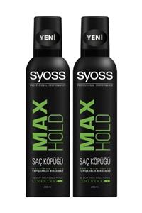 Syoss Max Hold Köpük 250 ml x 2 Adet