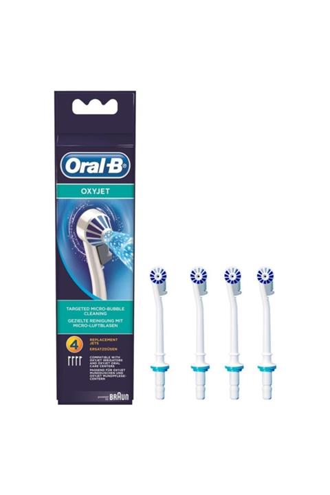 OralB Ed17 Oxyjet Diş Fırçası Yedeği 4'lü Paket