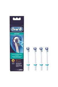 OralB Ed17 Oxyjet Diş Fırçası Yedeği 4'lü Paket