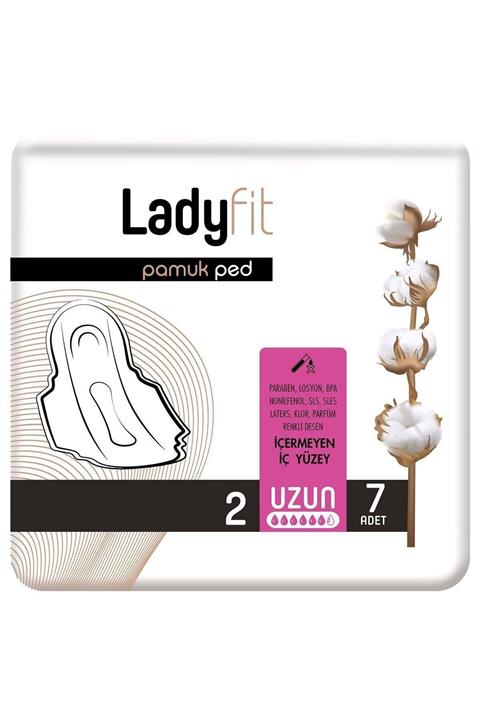 Lady Fit Pamuk Ped Standart Uzun 7 Ped