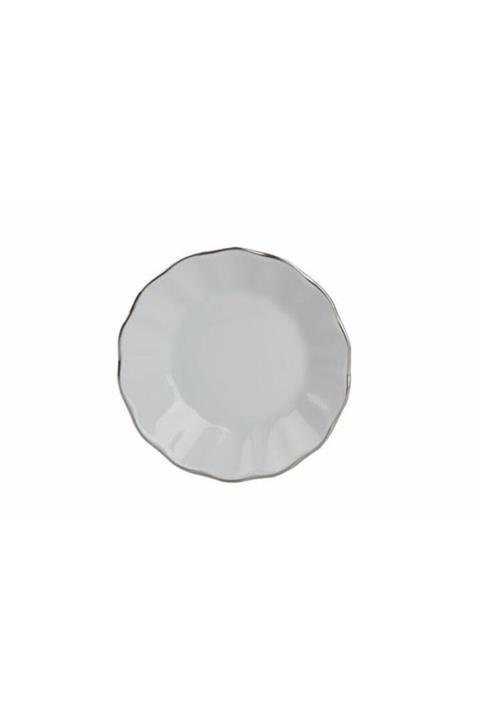 Porland Platin Yaldızlı Çay Tabağı