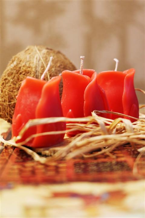 vero organic cosmetic Aroma Terapi Mum 6'lı Set